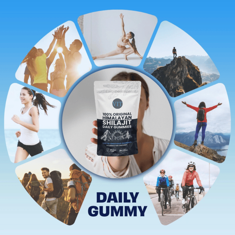 VITALISENCE® 100% ORIGINAL HIMALAYAN SHILAJIT DAILY GUMMIES