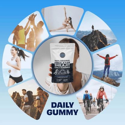 VITALISENCE® 100% ORIGINAL HIMALAYAN SHILAJIT DAILY GUMMIES