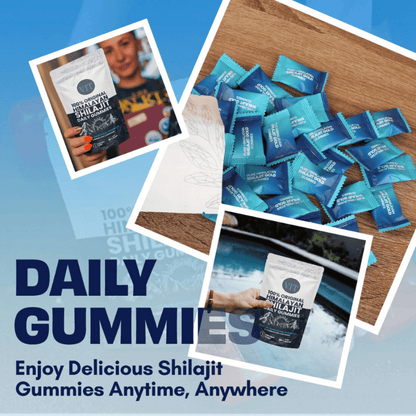 VITALISENCE® 100% ORIGINAL HIMALAYAN SHILAJIT DAILY GUMMIES
