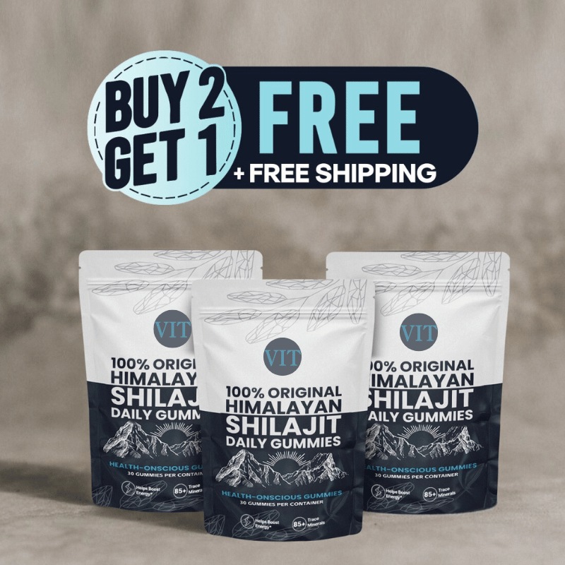 VITALISENCE® 100% ORIGINAL HIMALAYAN SHILAJIT DAILY GUMMIES